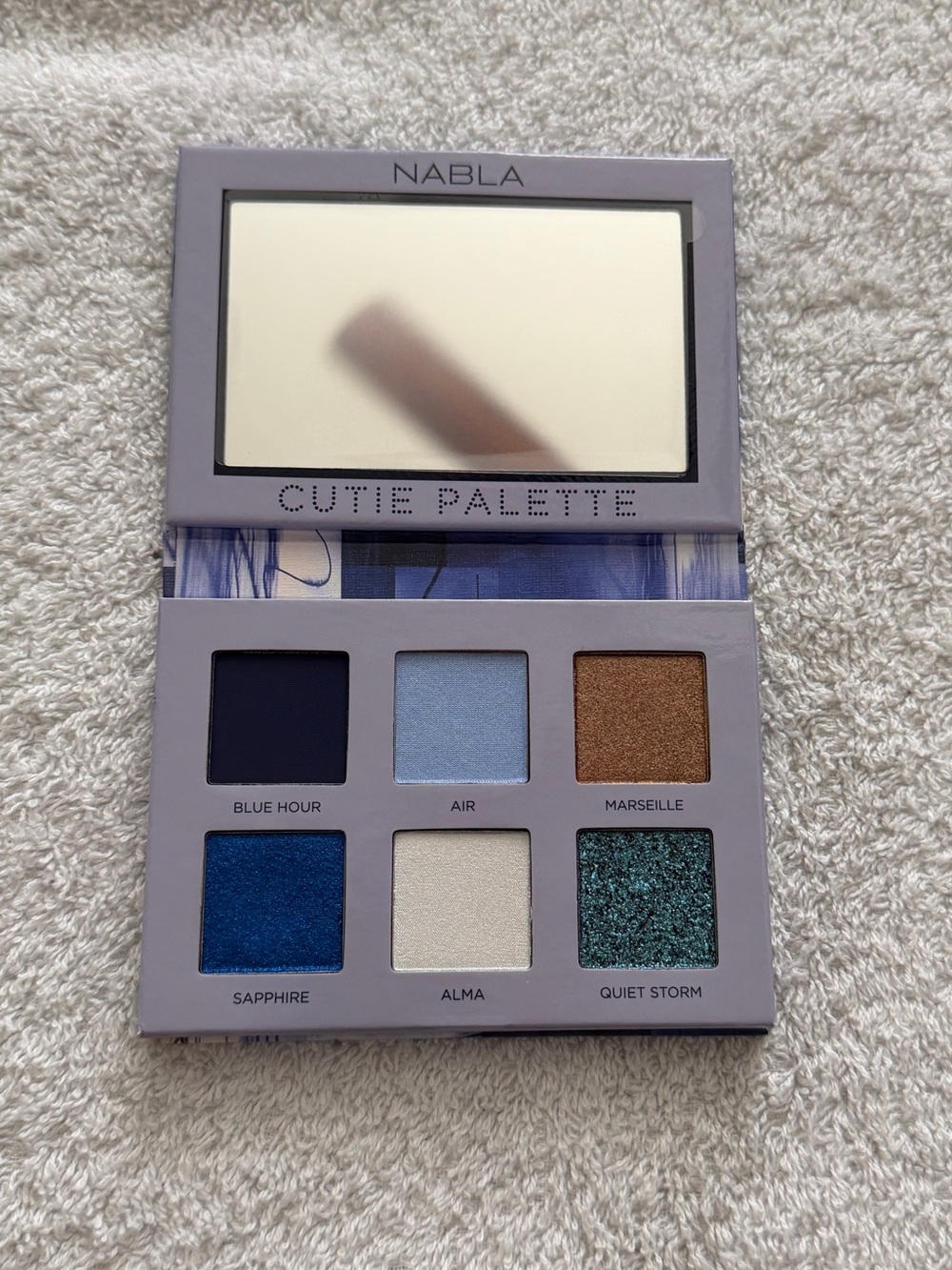 Nabla Cutie Midnight 6 Pan Eyeshadow Palette BNIB.